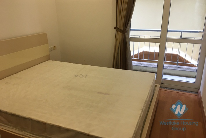 Two bedrooms apartment for rent in Tran Phu street, Ba Dinh district, Ha Noi
